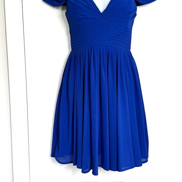 LULUS "COME AWAY WITH ME" ROYAL BLUE DRESS SIZE SMALL BRIDESMAID WEDDING NWOT - Picture 6 of 14